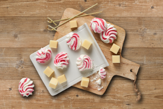Apéro mit Käse und Meringues